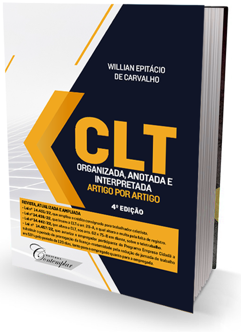 Aqui está o seu livro CLT Organizada, Anotada e Interpretada (2023)